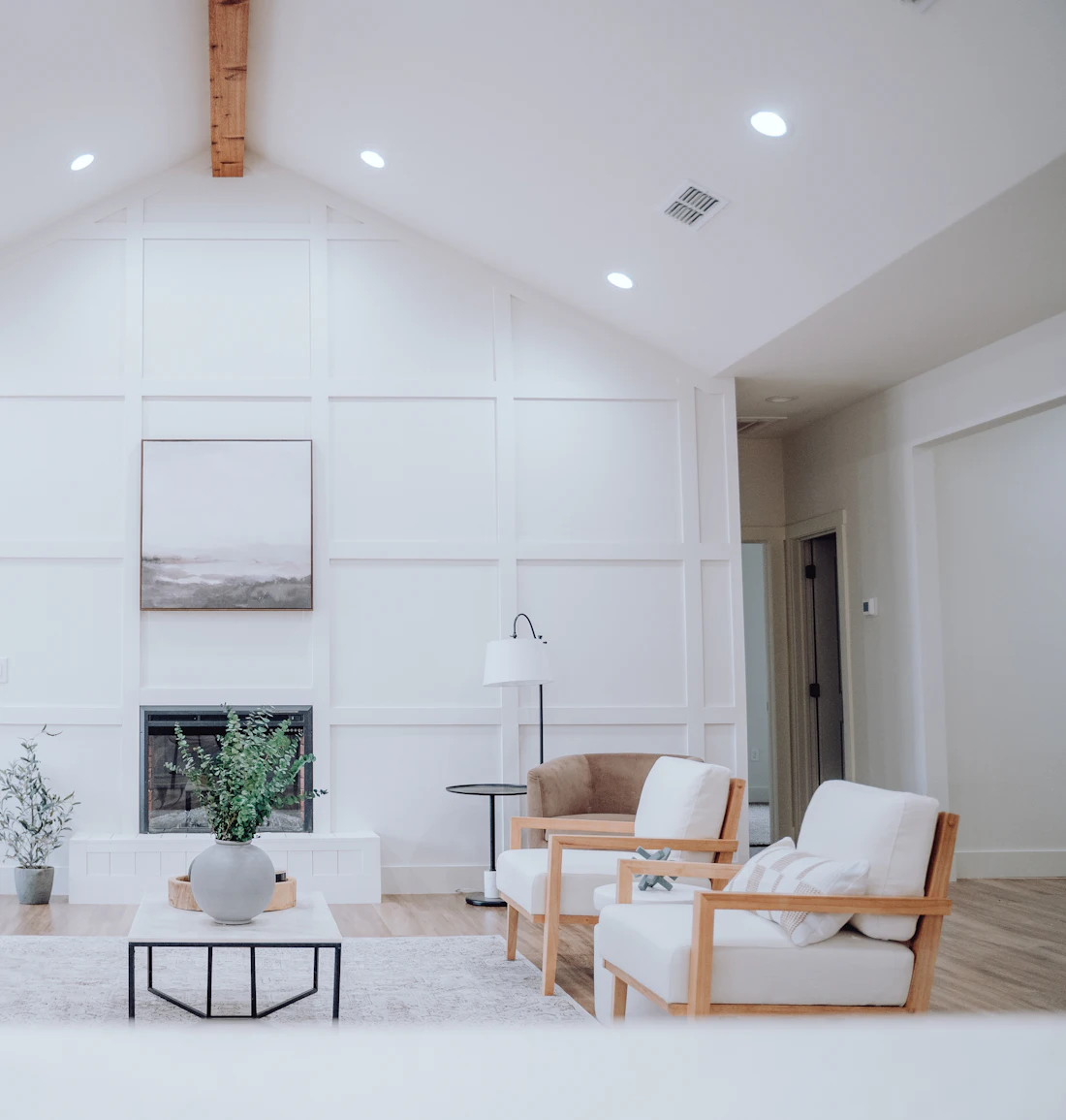 Living room — After